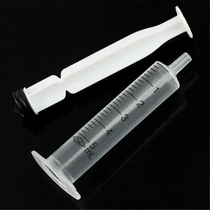 Tube de seringue en plastique de 5ML sans aiguille avec laboratoire hydroponique en plastique OPP, o