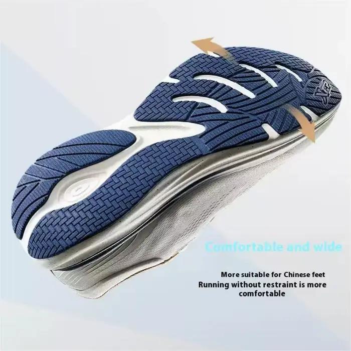 Xtep QINGYUN LITE-Chaussures de course légères et confortables pour homme, baskets de printemps, ant
