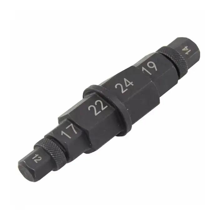 Adaptateur de douille de broche d'appellation hexagonal Allen pour moto, outil de retrait d'opathie,