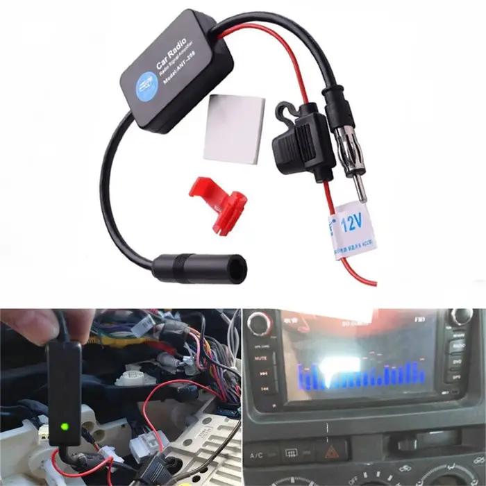 Amplificateur de Signal FM universel, antenne de voiture Anti-interférence, Radio, Booster FM univer