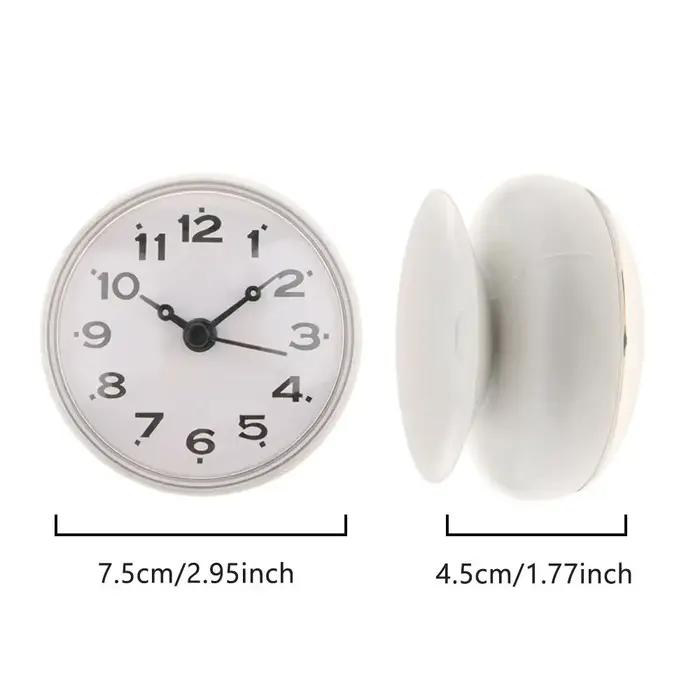 Mini petite Table de douche Anti-buée, 7cm, étanche, décoration de cuisine, salon, salle de bains, h