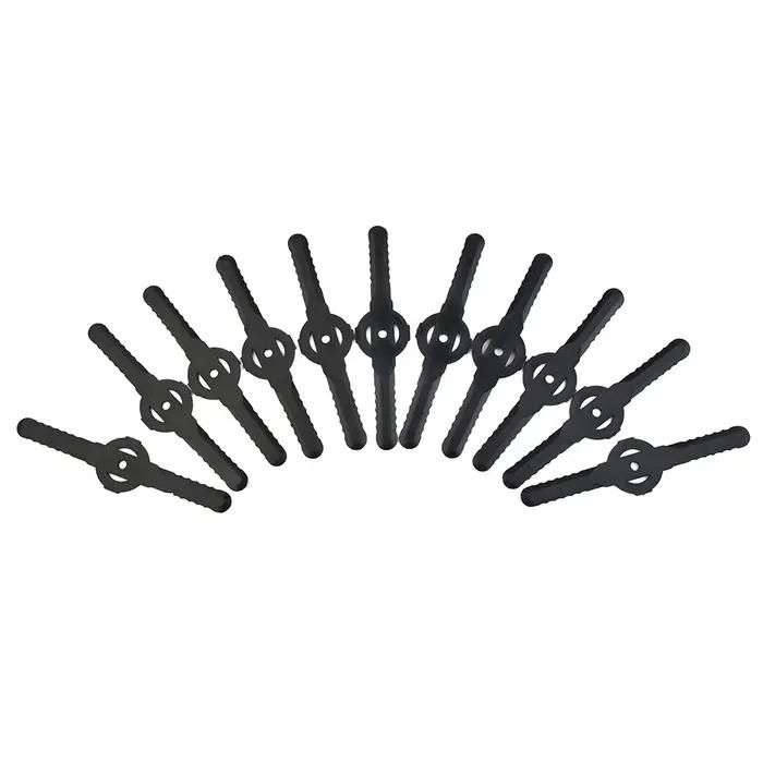 Lames de coupe en plastique pour coupe gazon électrique sans fil, outil de coupe-herbe, outil de jar