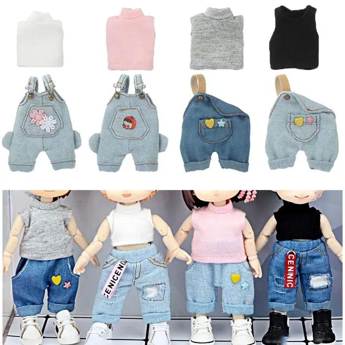 Jean Miniature Mignon pour Chemisier et Chemise, 03 Décontracté, GlaAstronomique, Fait à la Main, Pa