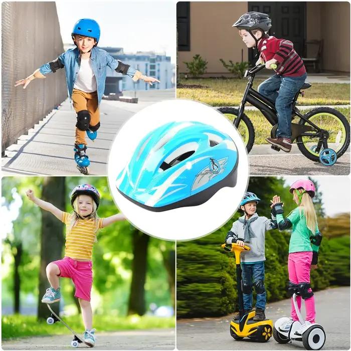 Casque de vélo pour enfants, patins à roulettes, chapeau de sécurité pour vélo d'équilibre, vélo de route et vtt, équipement d'équitation pour enfants