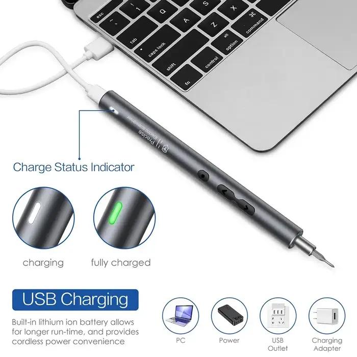 Tournevis électrique 28 en 1, ensemble de précision, Kit d'outils électriques, Mini petites embouts