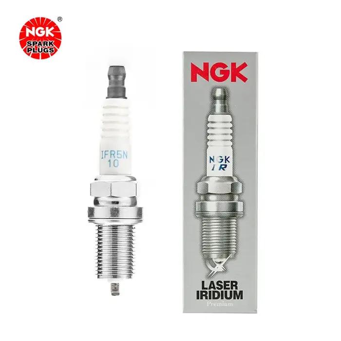 La bougie d'allumage NGK Iridium Platinum IFR5N10 7866 convient pour Land Rover XJ8 Discovery 2 Disc