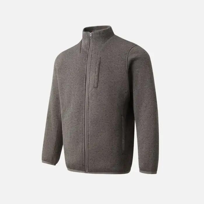 Veste tricotée pour homme, automne-hiver 2026, pour cyclisme, sports, pêche, randonnée, avec doublur