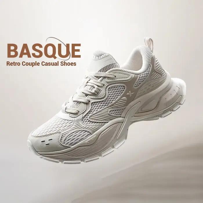 Chaussures décontractées Xtep Basques femmes hiver - Baskets confortables respirantes pour tous les jours