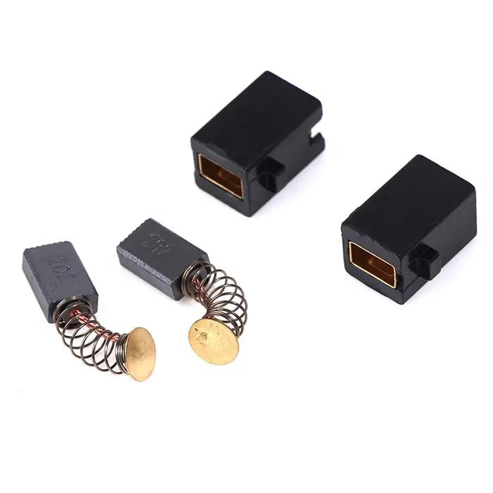 1 paire de balais de charbon avec support pour pièces de rechange pour perceuse à percussion TSB1300