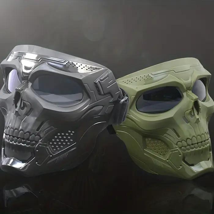 Masque de crâne de moto, lunettes coupe-vent, lunettes d'équitation pour sports de plein air, access