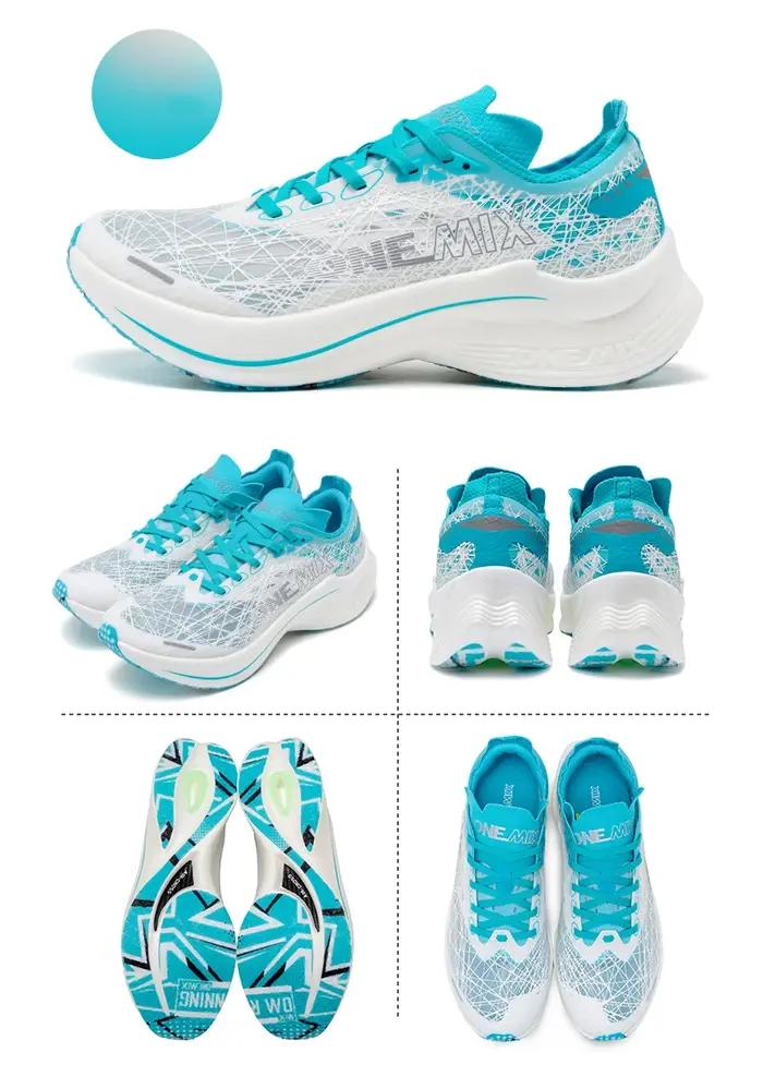 ONEMIX – chaussures de course à plaque de carbone pour hommes et femmes, baskets de sport ultra-légè