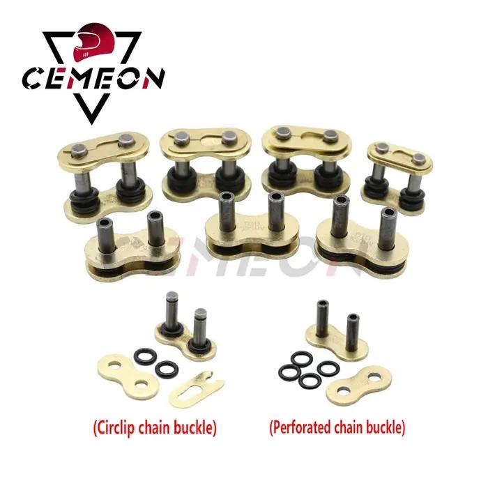 Boucle de chaîne pour moto Honda Yamaha Kawasaki Suzuk, Type 428/520/525/530 O, joint d'huile épais,