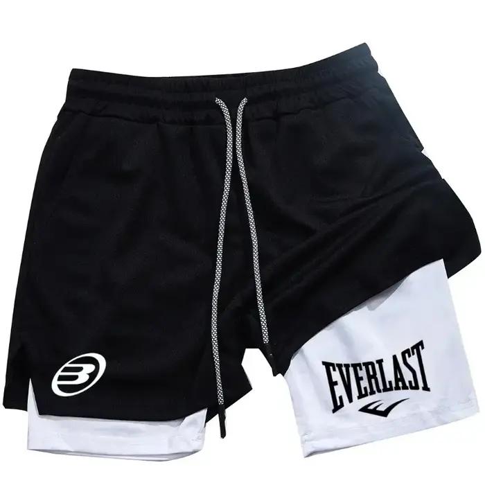 EVERLAST short de mode d'été pour hommes, confortable et à séchage rapide, adapté à la salle de spor