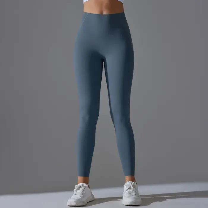 Pantalon de Yoga taille haute pour femmes, ajusté, Sexy, pêche, levage des hanches, exercice de gymn