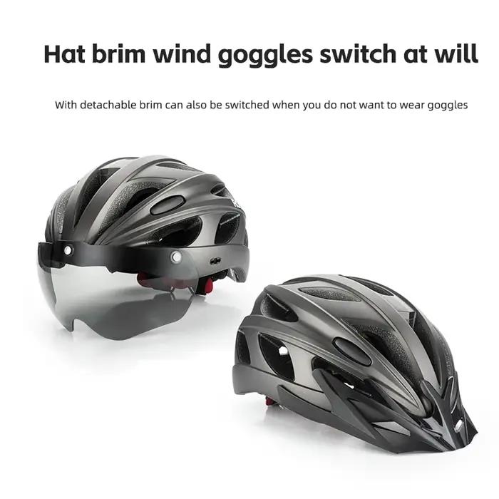 ROCKBROS casque de vélo intégralement moulé casque de vélo moteur Scooter électrique casque de traje