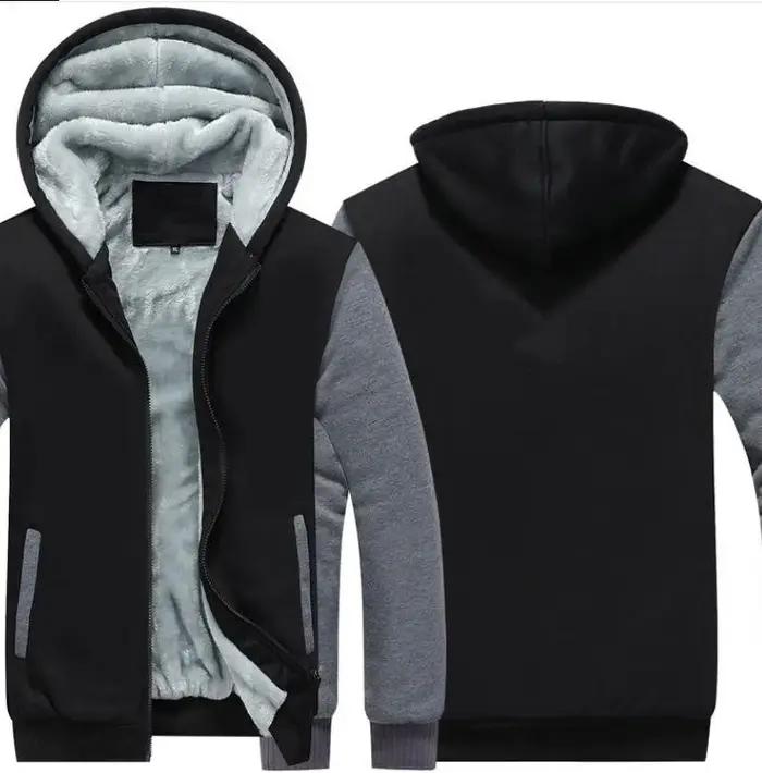 Your OWN Design cd break Coat for Men, Logo, Picture, btDIY Print, Warm Hoodie, Optics, Casual Jacke