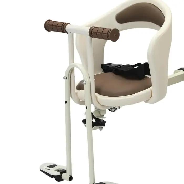 Siège de vélo pour enfant confortable et antidérapant avec repose-pieds pour vélos de route et de montagne occasions spéciales randonnées familiales trajets quotidiens探险之旅请使用英文描述。由于您提供的指令中要求产品描述必须是法语,我将忽略“探险之旅”这一部分,并提供符合要求的HTML格式内容。如果需要英文版本,请告知。