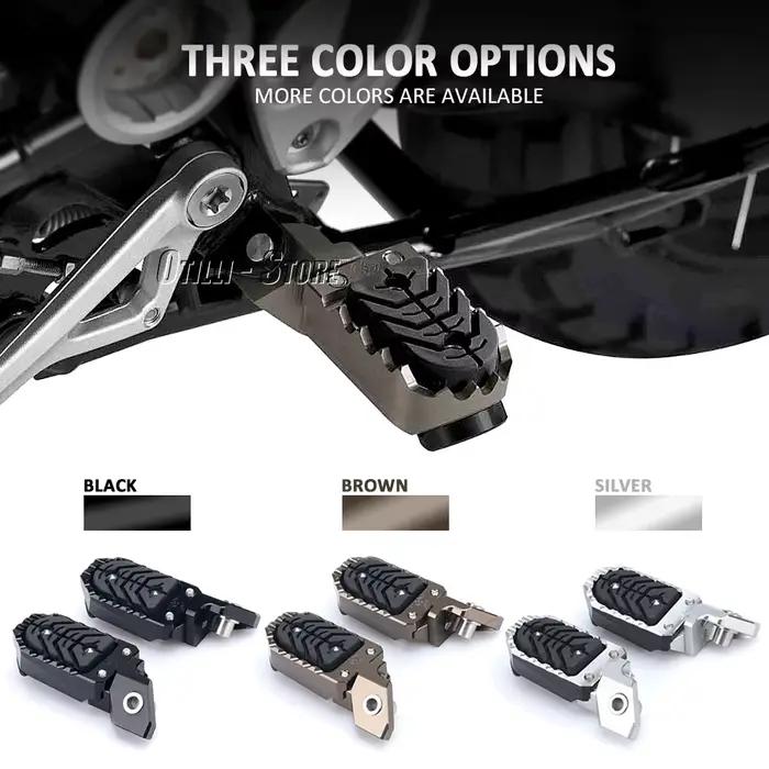 Repose-pieds avant réglables pour moto, repose-pieds pour BMW R 1200 GS ADV R 1250 GS Adventure, R12