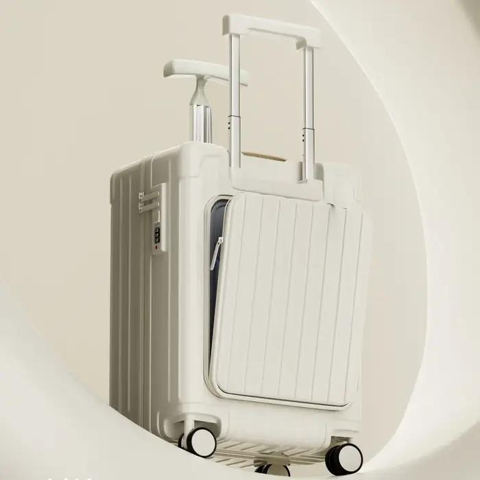 Valise pour enfants, valise d'embarquement à ouverture frontale, boîtier de chariot pour ordinateur