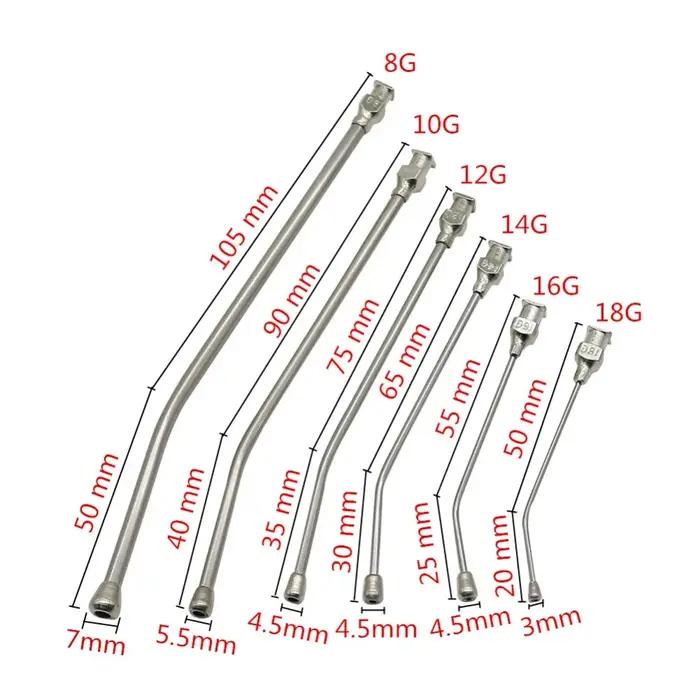 Ensemble de seringues 10ml/20/50ml, alimentation manuelle pour bébé oiseau, avec 6 Tubes de gavage i