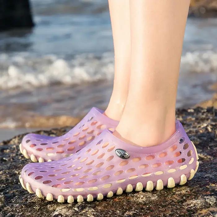 Sandales de plage unisexes pour hommes et femmes, pantoufles de loisirs de voyage, chaussures de pat