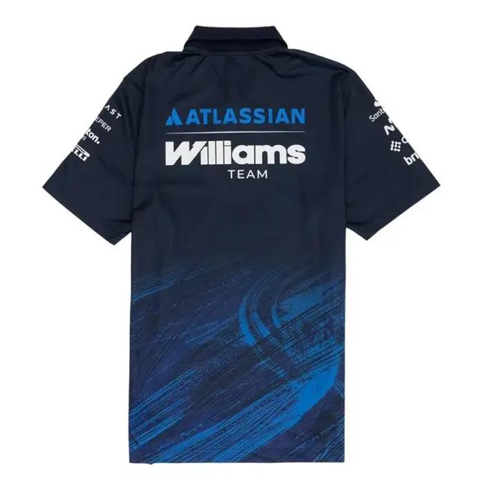Nouveau Polo Williams Racing 2026 Carlos Sainz 55 Alex Albon 23 T-shirt de Sport Extérieur à Séchage