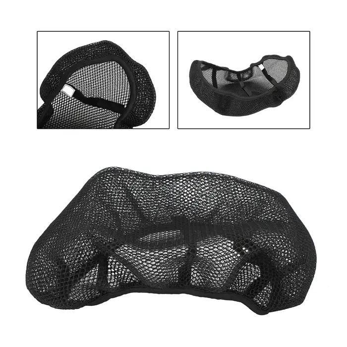 Topteng housse de siège en filet résistant à la chaleur universelle pour moto Scooter moto XXXL acce