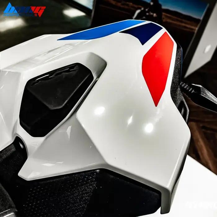 Autocollant pour accessoires de moto S1000RR 2023, autocollant pour siège arrière, bosse arrière, pi