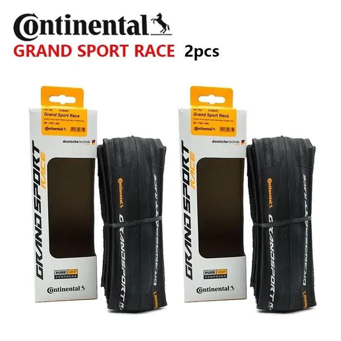 2 pièces Continental GRAND SPORT course vélo de route pneu véhicule pliant Anti-crevaison pour vélo
