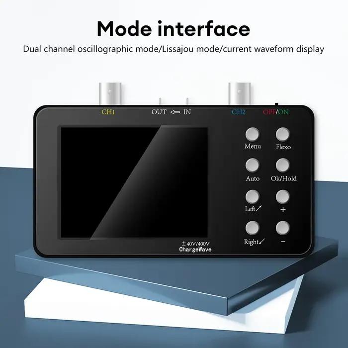 Oscilloscope automatique numérique double canal SCO2 PWM 50M 10Mhz taux d'échantillonnage 2,5KSa/S b