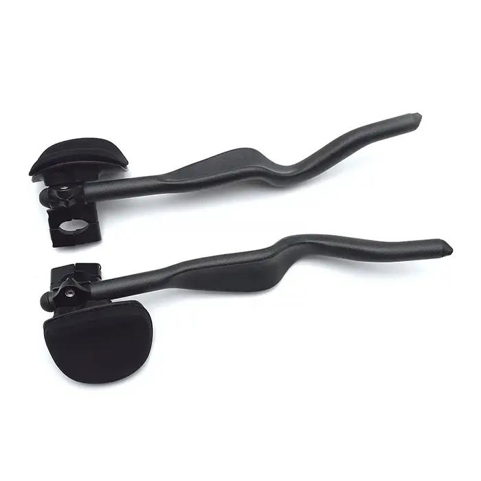Vélo de route Triathlon Temps d'Essai 3K Repose-Pieds Carbone Guidon TT 35° Extension Aero Clip Course Vélo Ateliers Entraînement