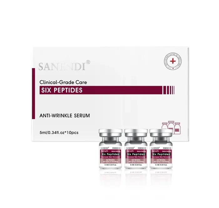 Ampoule à Six Peptides, sérum à l'acide hyaluronique pour le visage, Dr.Pen, Solution d'acné, répara