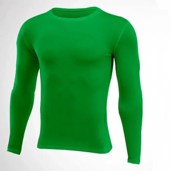 Hommes femmes enfants enfants garçon fille Compression course longue t-shirt Fitness Sport basket-ba