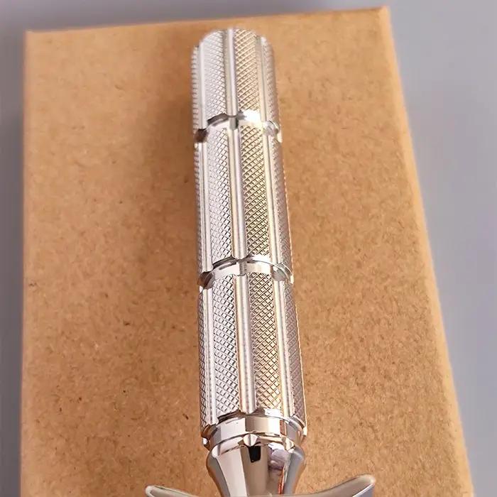 Dscosmetic Destroyer 316L manche de rasoir de sécurité en acier inoxydable