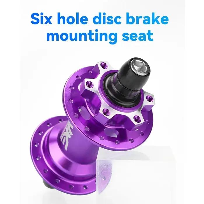 TANKE – moyeu de saut de saleté, verrouillage à vitesse unique, en alliage d'aluminium, 32 trous, 12