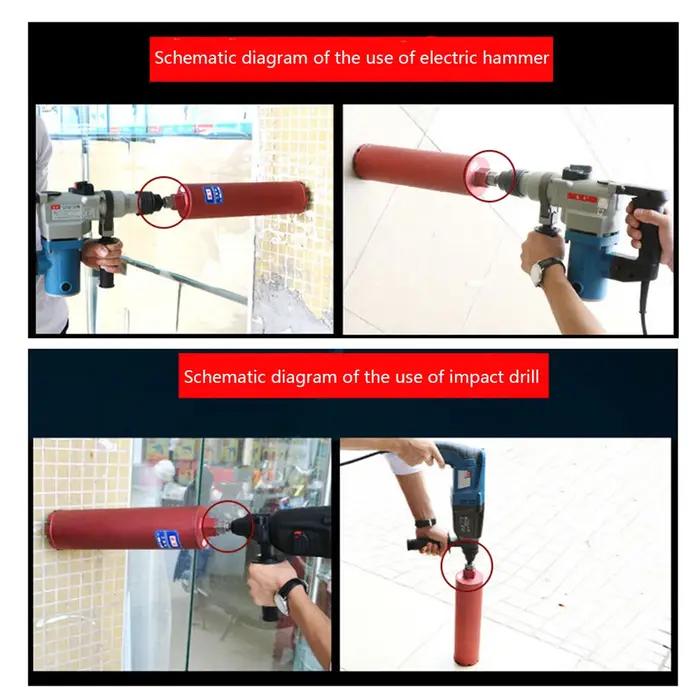 Adaptateur d'arbre pour marteau électrique M22, 1 pièce, adaptateur d'embout à noyau de diamant, arb