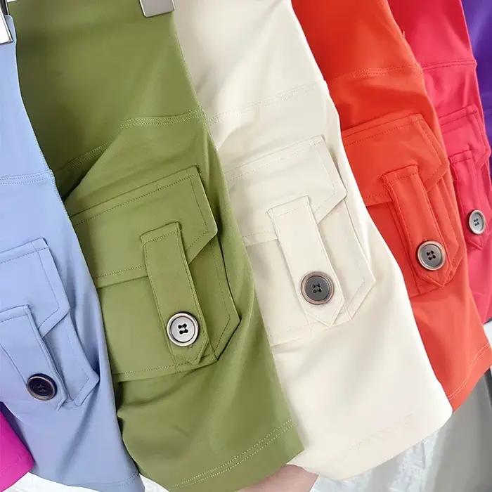 Shorts de yoga taille haute pour femmes - Shorts d'entraînement fitness confortables gym