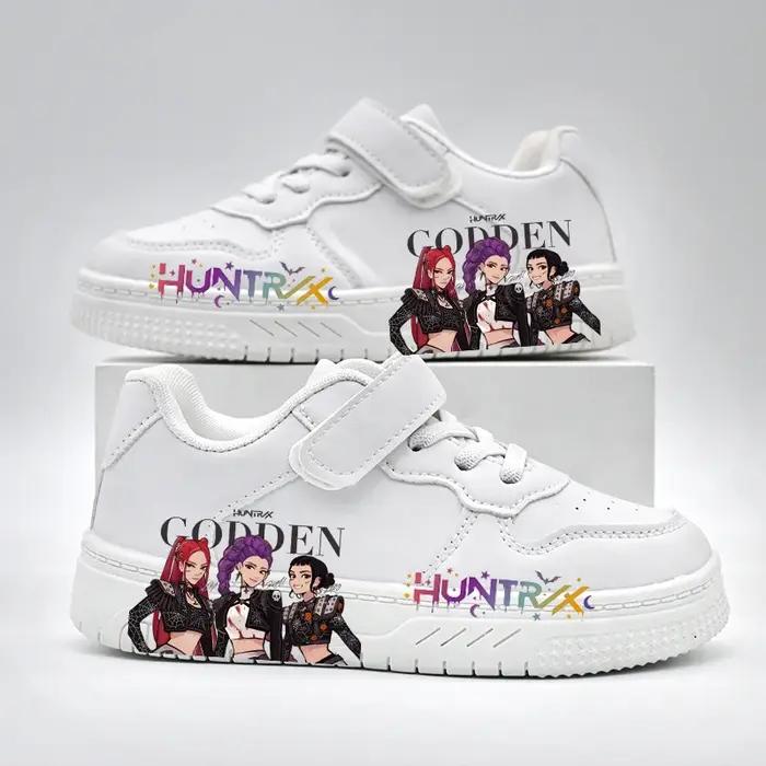 Chaussures décontractées pour enfants 2026, nouvelles baskets KPOP blanches pour garçons et filles,