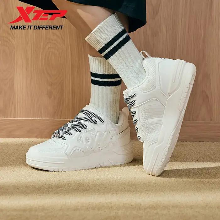 Chaussures sport femmes Xtep Oubao hiver - Baskets running rétro coussin rebond mode 976418330004