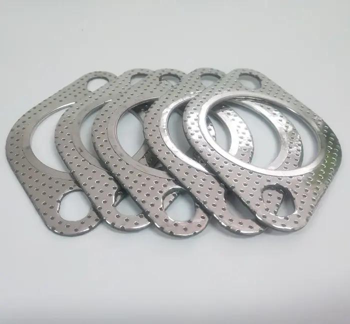 Joint haute température pour voiture, turbo, en-tête vers le bas, tuyau de décharge, colle, 2 boulon
