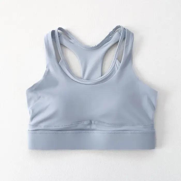 Soutiens-gorge de sport de yoga, hauts de fitness de yoga pour femmes, vêtements de sport de yoga