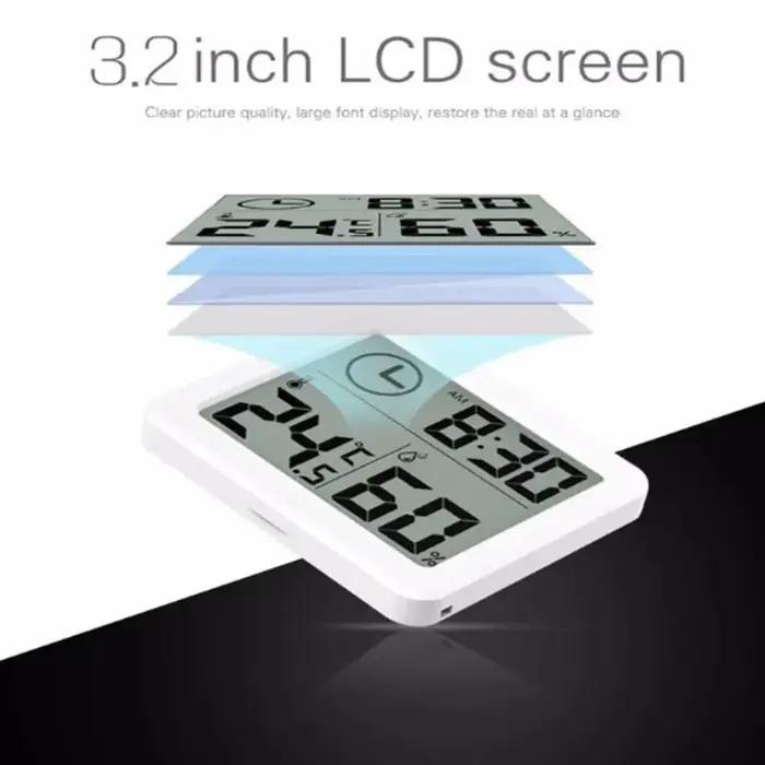 Thermohygromètre numérique LCD ultra-fin, simple, électronique, maison intelligente, therye.com, hyg