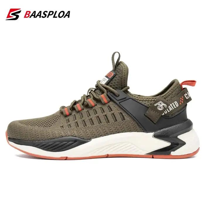 Chaussures de course antidérapantes Baasploa pour hommes - Légères et absorbantes 2023