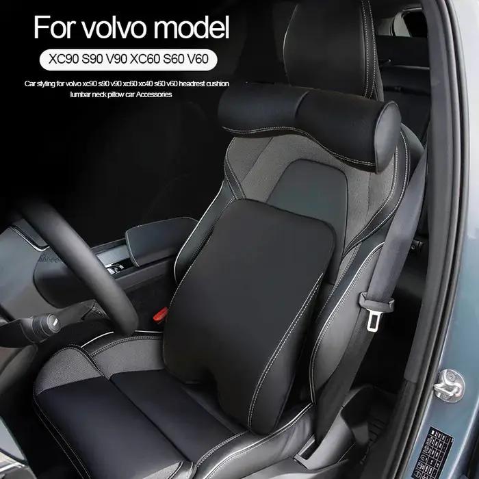 Coussin appui-tête pour volvo xc90 s90 v90 xc60 xc40 s60 v60 C40 EX90, oreiller lombaire pour le cou