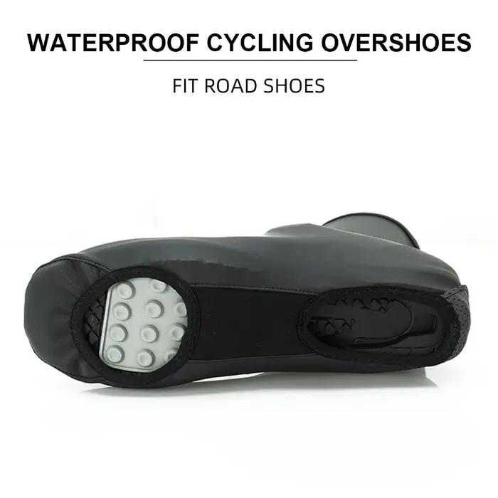 Ykywbike-Couvre-chaussures de cyclisme imperméables, couvre-chaussures de vélo, coupe-vent, VTT, pro