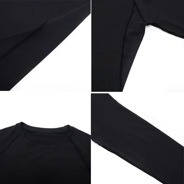 Anime chemise de Compression de blanchiment hommes Fitness Gym Sport course T-Shirt Rashgard hauts T