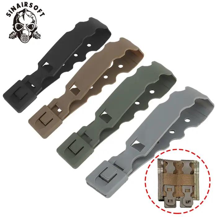 SINAIRSOFT-Système Molle DulDurable, Clips Malice, Sangle en Nylon, Bande à Dégagement Rapide, Convi