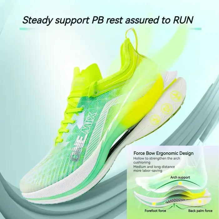 ONEMIX Pace Beam Marathon chaussures de course pour hommes anti-dérapant Ultra-léger rebond chaussur