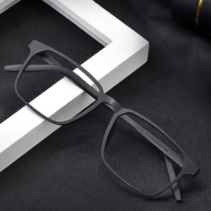 Lunettes de lecture multifocales progressives pour hommes, monture en titane, lunettes d'ordinateur