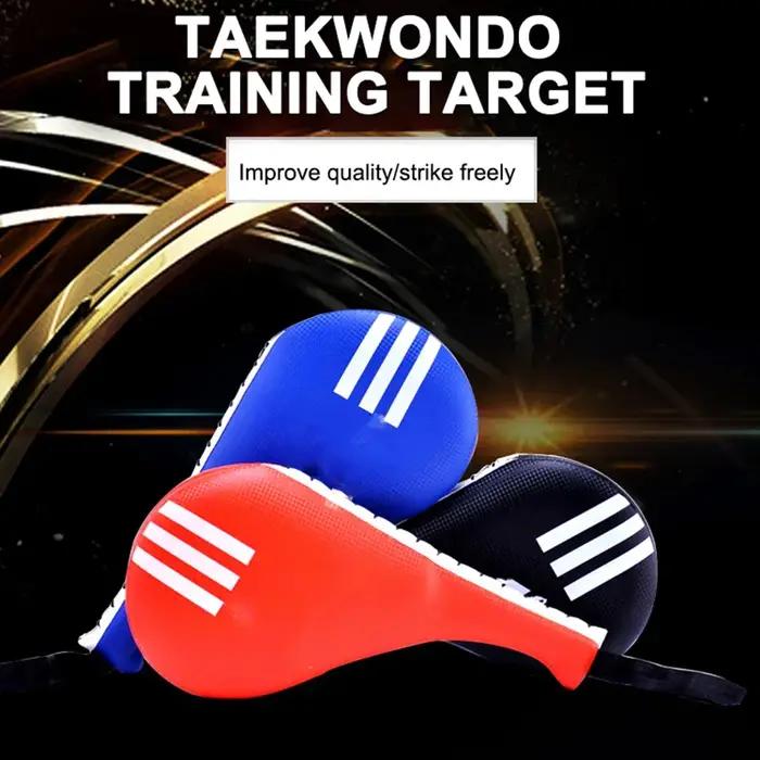 Taekwondo-Cible de pied en PU pour entraînement de boxe, coussretours de coup de pied de karaté avec